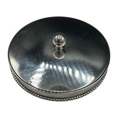Tiffany & Co. Sterling Silver Lidded Coaster