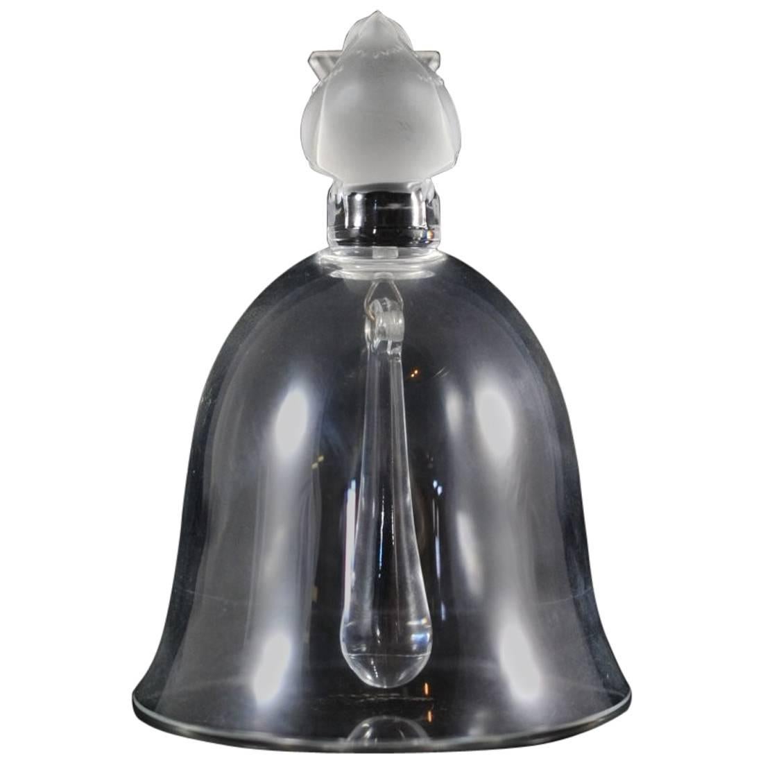 Lalique Crystal Table Bell For Sale
