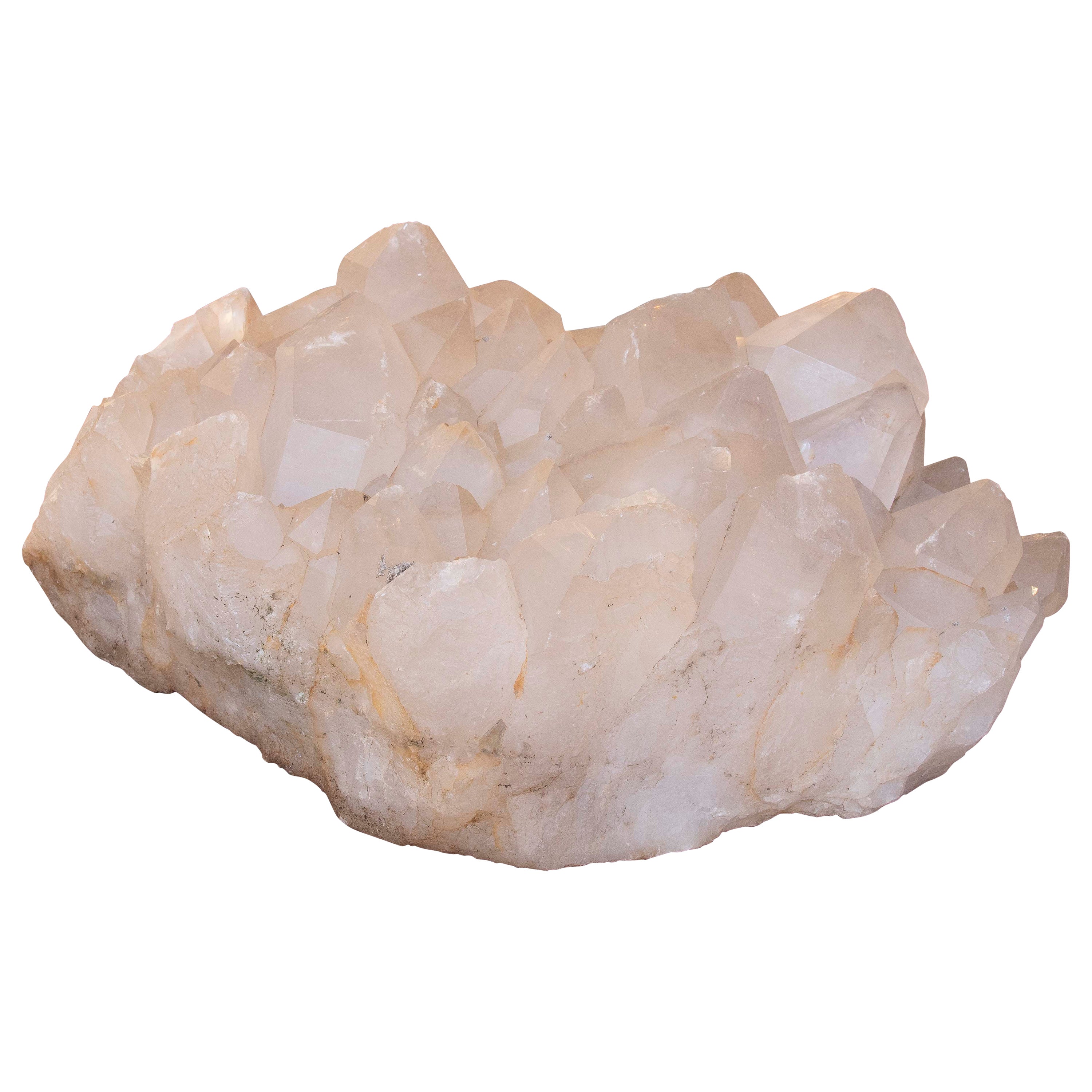 1950s Large Naturally Formed Rock Crystal Sculpture