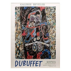 Jean Dubuffet, Galerie Beyeler Poster