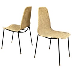 Italian mid-century modern Chairs Du 40 by Gastone Rinaldi for Rima, 1960s