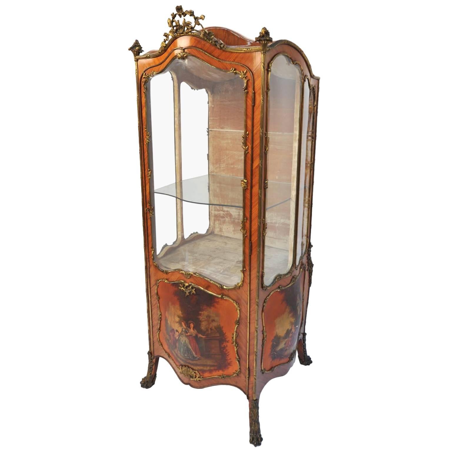 19th Century Sedan Style Vitrine