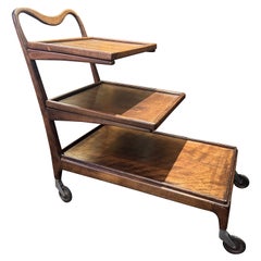 An Italian Mid Century Bar Cart By Cesare Lacca