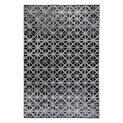 Contemporary Geometric Luxury Hand-Finished Area Rug