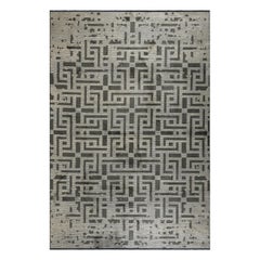Contemporary Geometric Luxury Hand-Finished Area Rug