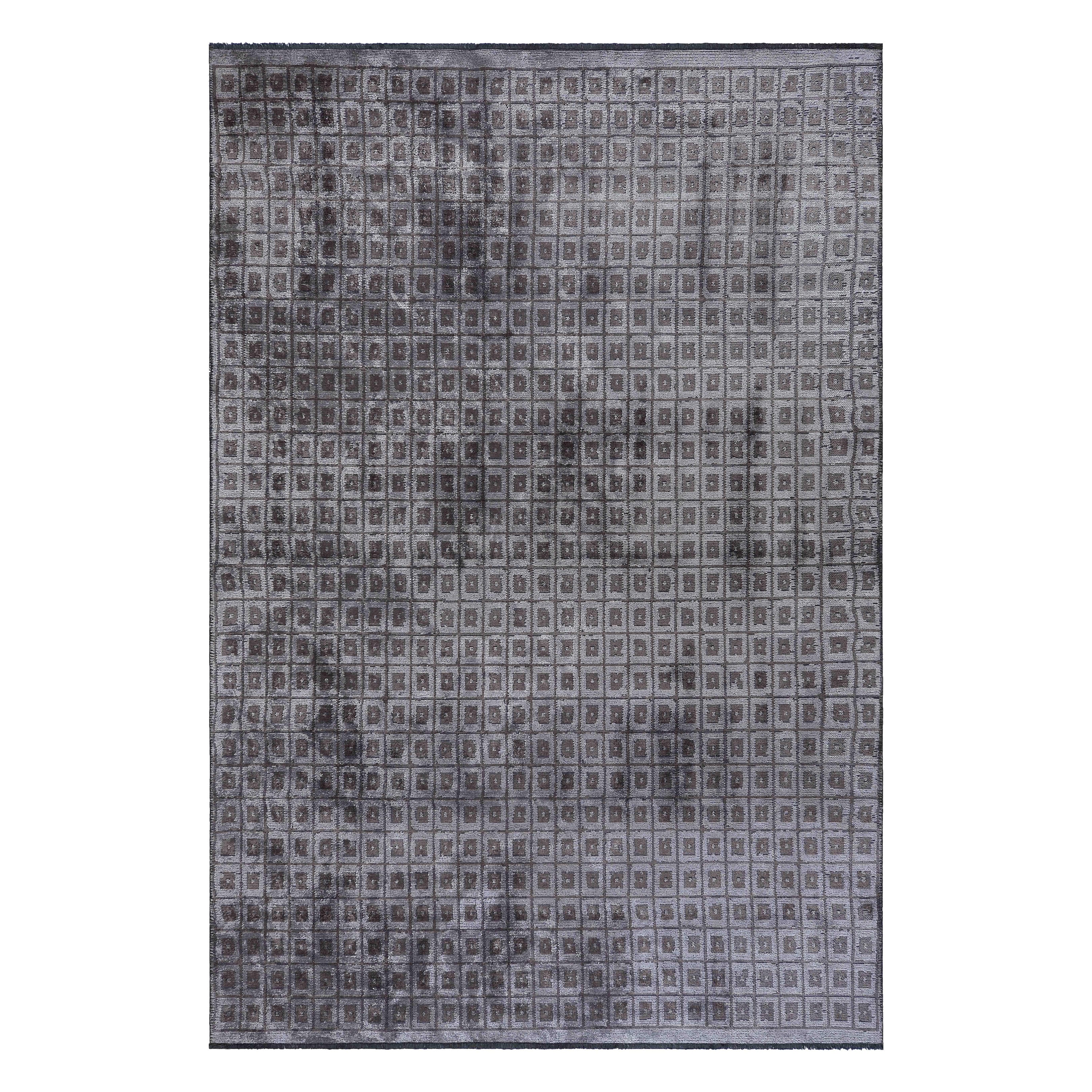 Modern Checkered Luxury Area Rug