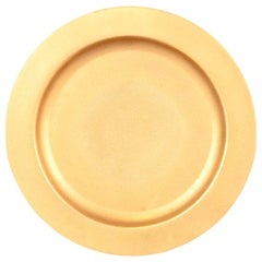 Tiffany Studios New York Bronze Doré Plate
