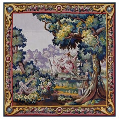 Fragonard Honore, The Happy Chances of the Swing - French Tapestry - No. 1451