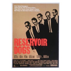 1992 Reservoir Dogs, Original-Vintage-Poster, Reservoir