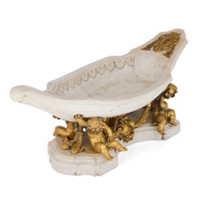 Antique Marble and Gilt Bronze Centrepiece Attributed to Edward F. Caldwell & Co