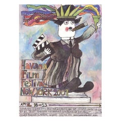 Havana Film Festival 2001 Original-Vintage-Poster