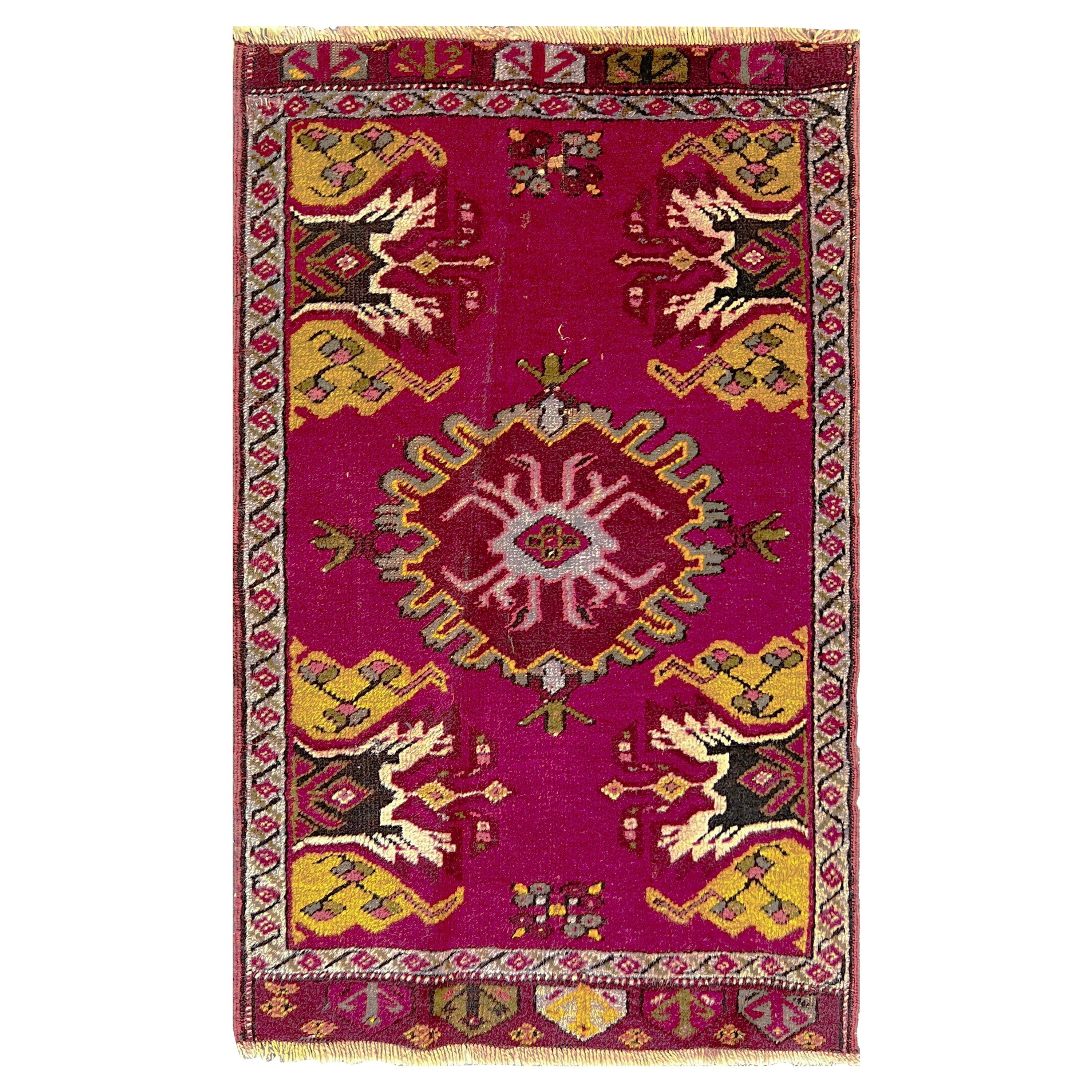 Turkish Carpet Bag - 95x55 - No. 815 For Sale