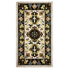 Tapis d'Aubusson Petit-Point circa 1880 - 117x62 Cm - No. 1213