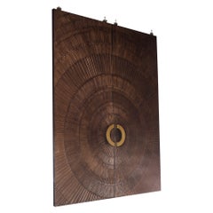Pair of Heroic Sunburst Style Doors after Billy Joe McCarroll and David Gillespe