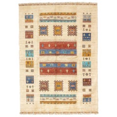 Fine Persian Gabbeh Rug 5'0" x 6'9''