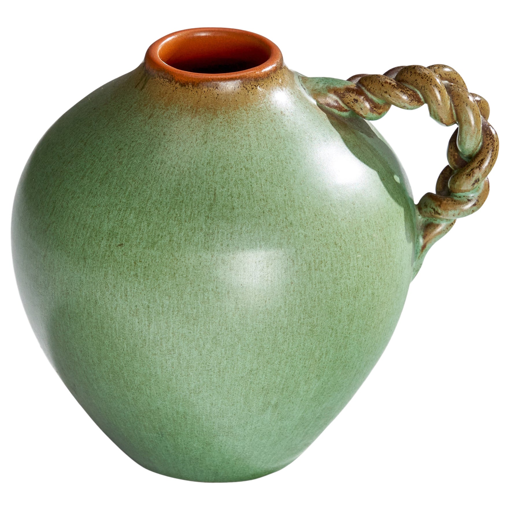 Nittsjö, vase, céramique, Suède, années 1930