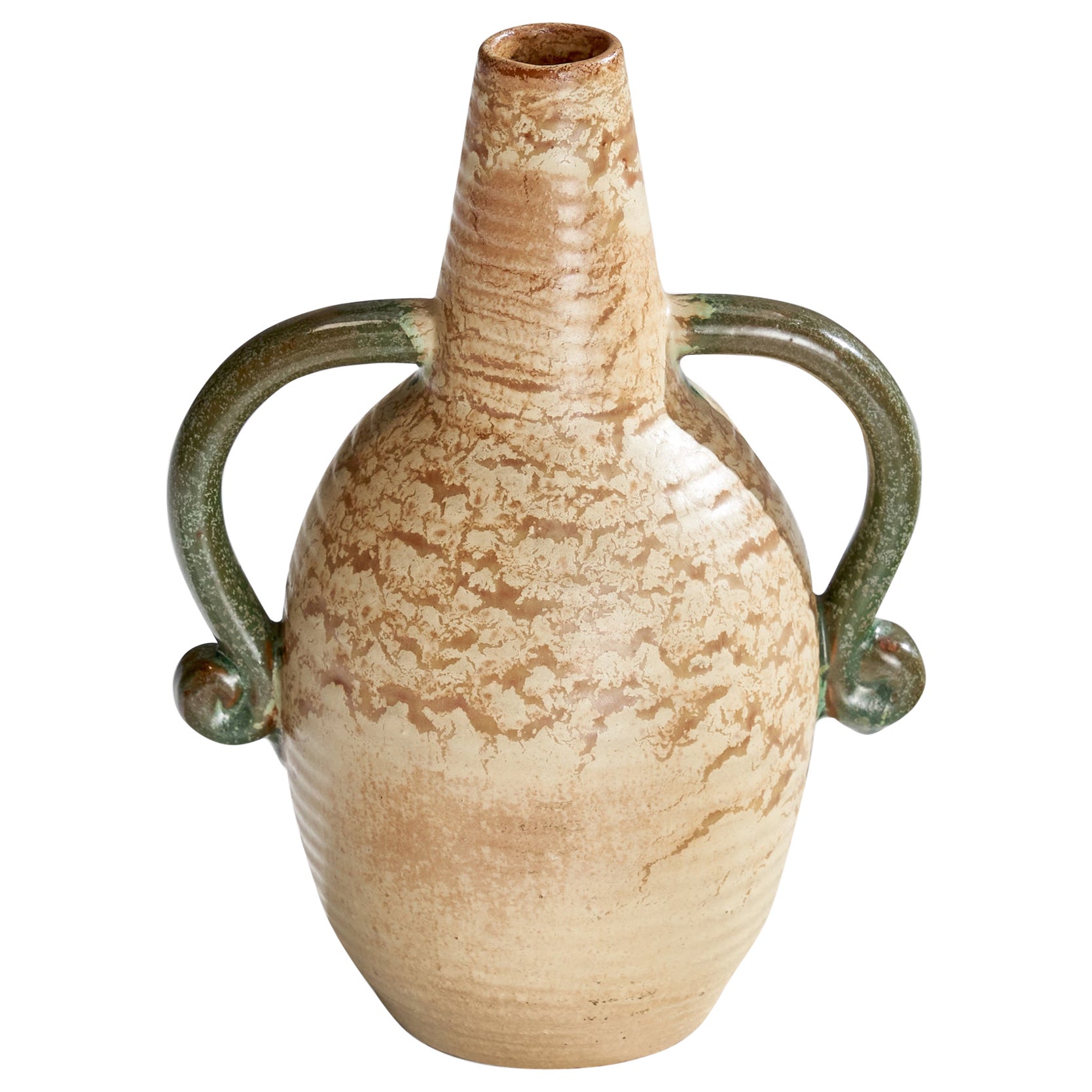Andersson & Johansson, Vase, Stoneware, Sweden, 1940s