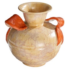 Upsala Ekeby, Vase, Earthenware, Sweden, 1930s