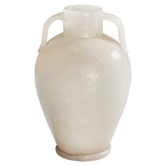 A.VE.M., Vase, Pulegoso-Glas, Italien, 1930er Jahre