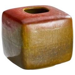 Alessio Tasca, Vase, Ceramic, Italy, 1970s