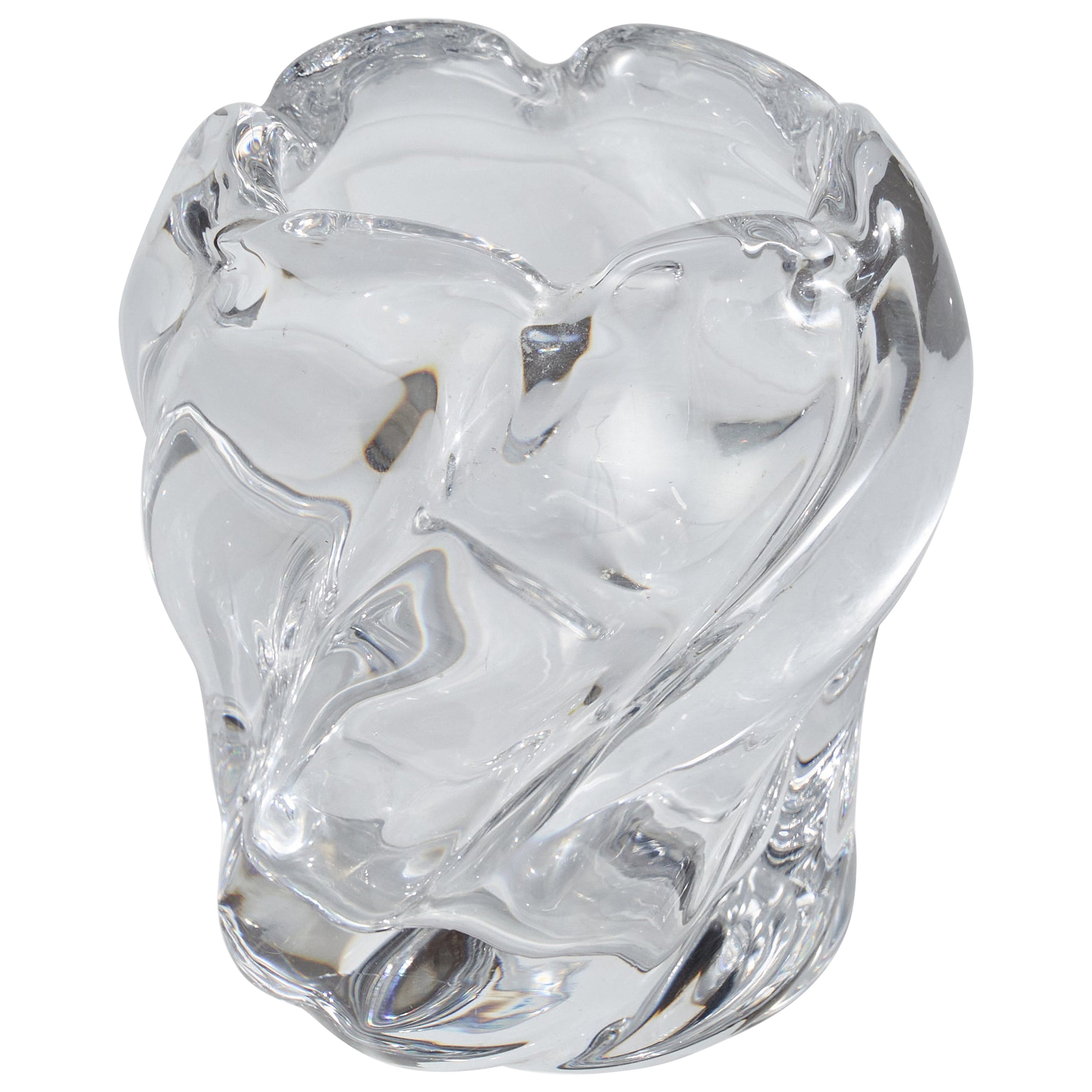 Edvin Öhrström, Vase, verre, Suède, années 1940