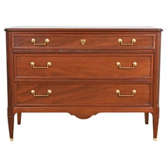 John Widdicomb French Regency Louis XVI Mahogany Dresser, Newly Refinished
