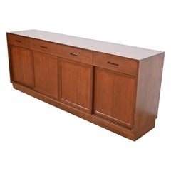 Edward Wormley pour Dunbar Crédence Sideboard en acajou, Mid-Century Modernity