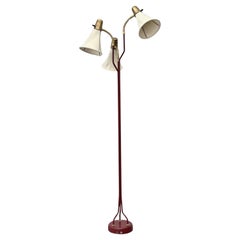 Eskilstuna Elektrofabrik, Scandinavian mid century floor lamp 145, Sweden 1950s