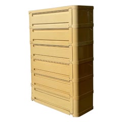 Mod. 4963 Kommode von Olaf von Bohr für Kartell, Italien 1970er Jahre