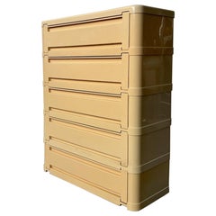 Mod. 4963 Kommode von Olaf Von Bohr für Kartell, Italien 1970er Jahre