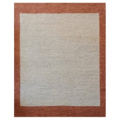 Handmade Contemporary Area Rug, Elysee Design, 8' x 10', Jute