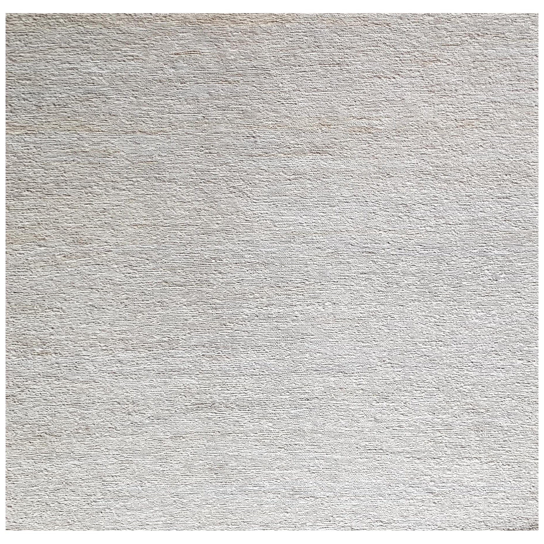 Alfombra contemporánea hecha a mano, diseño Desierto, 9' x 12', yute