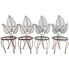 Salterini Palm Leaf Back Chairs