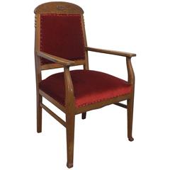 Amsterdam Modernist Armchair, circa 1905 1
