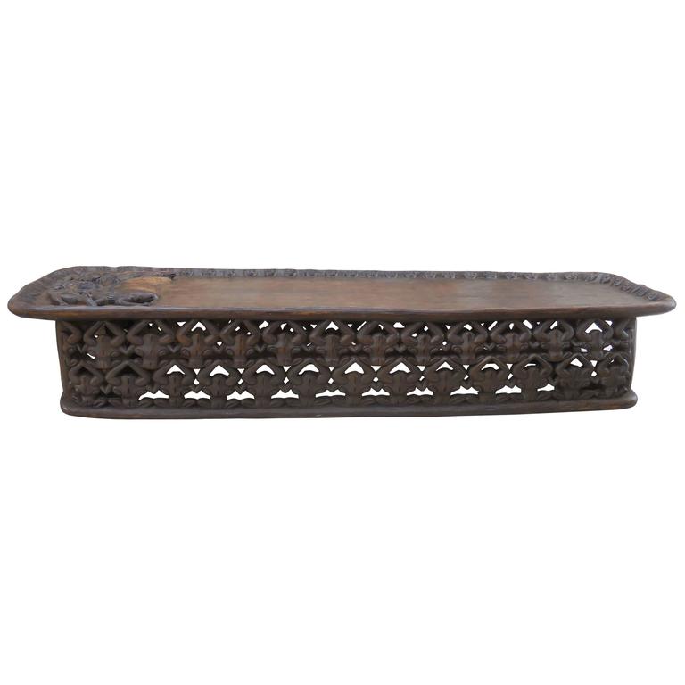 Carved African Coffee Table at 1stDibs african carved table, african coffee tables, african