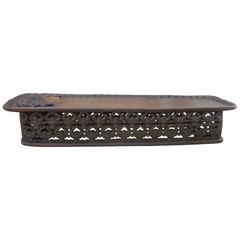 Carved African Coffee Table