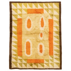 Fine Vintage Swedish Rug 5'4'' x 7'0"
