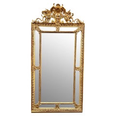 19th Louis XVI Grand Style French Mirror