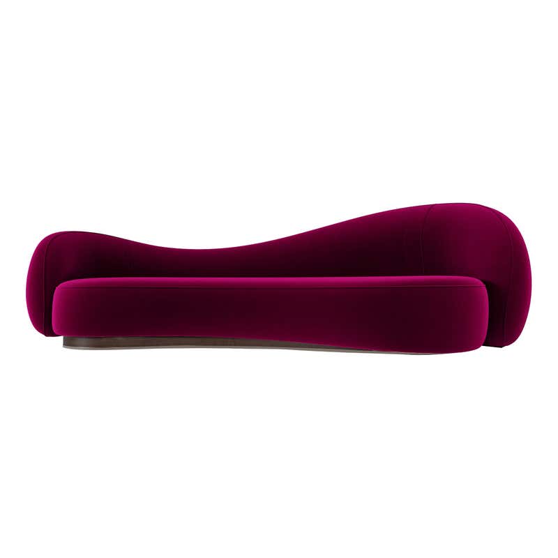 Paloma Sofa 280, Organic Modern, Flexib Velvet, by Mehmet OREL for ...