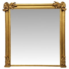 Ein sehr schöner William IV Giltwood Overmantel Spiegel aus dem frühen 19.