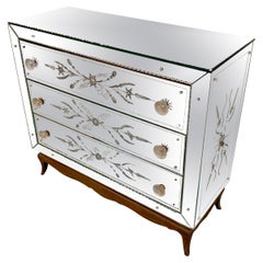 Large Venetian Mirror Dresser