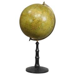 Antique Raeth Earth Globe, circa 1900