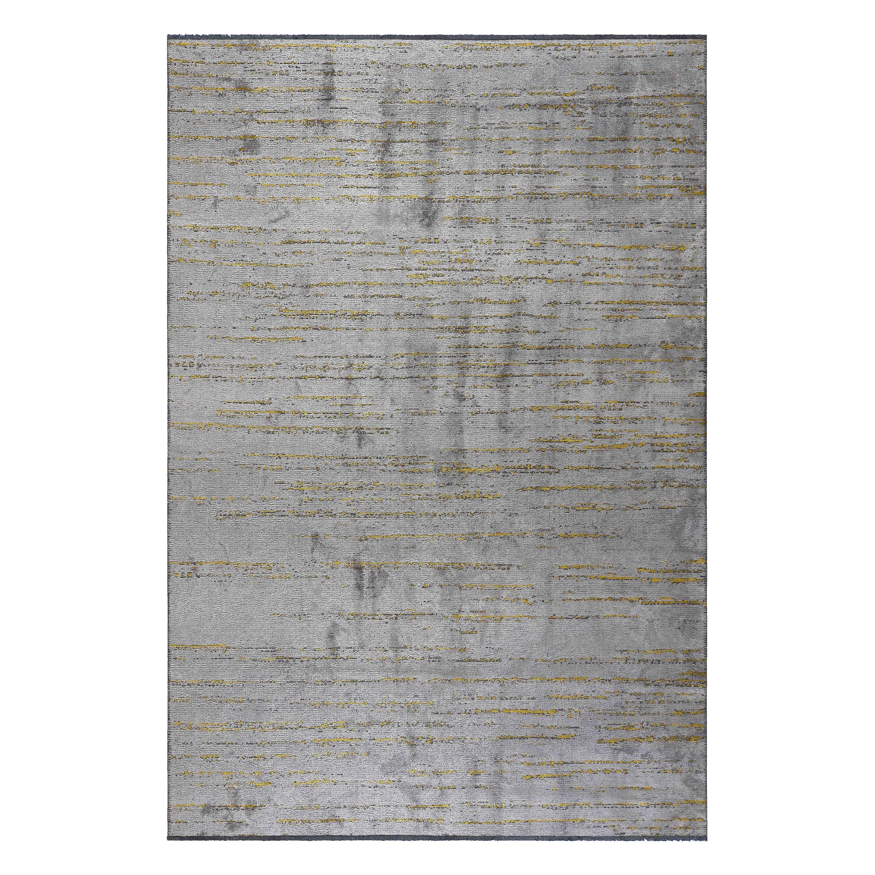 En vente :  (Gris) The Moderns No Pattern Solid Color Luxury Area Rug (tapis de luxe moderne sans motif et de couleur unie)