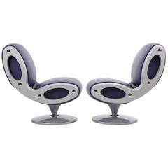 Pair of Marc Newson, Gluon Chairs for Moroso