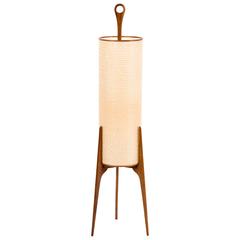 Danish Tripod of Wood and Transparent Woven Fiber