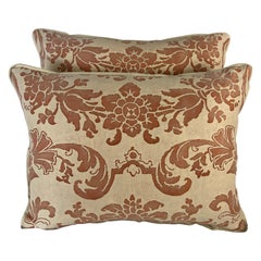 Paire de coussins en textile Fortuny