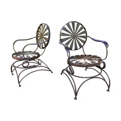 francois carre antique porch rockers
