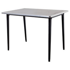 Small Mid-Century Friso Kramer Black and Gray 'Reform' Dining Table or Desk