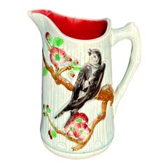 Hippolyte Boulenger & Cie, Brocca in maiolica Choisy-le-Roi