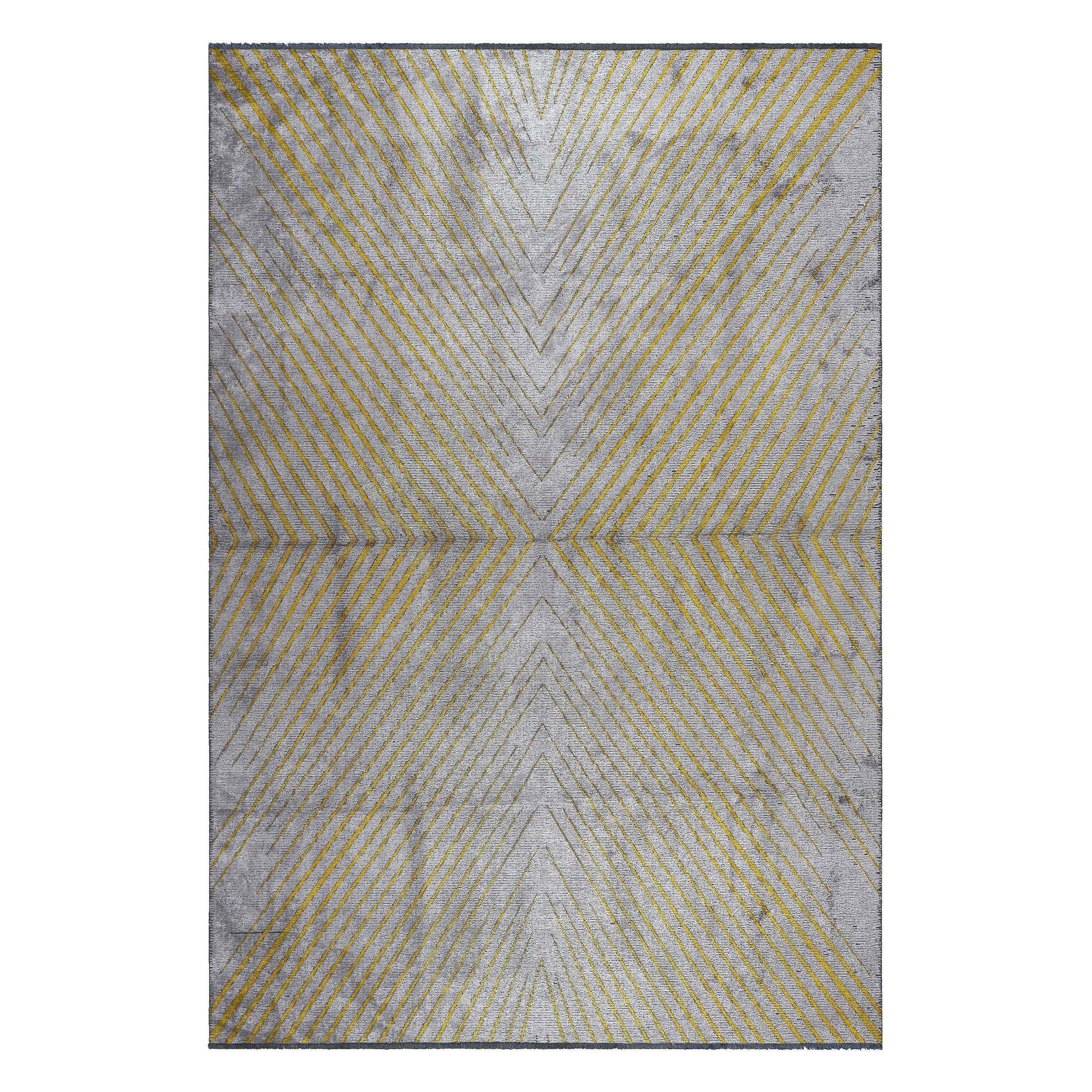Modern Chevron Luxury Area Rug
